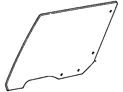 Pontiac 20717304 Glass