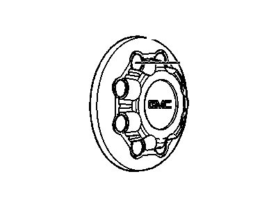 GM 15727141 Cap, Wheel
