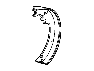 Chevy G20 Parking Brake Shoe - 18023341