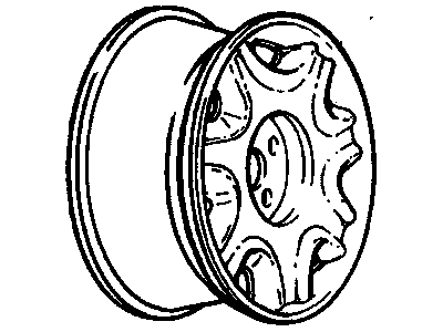 1996 Cadillac Eldorado Spare Wheel - 9593097