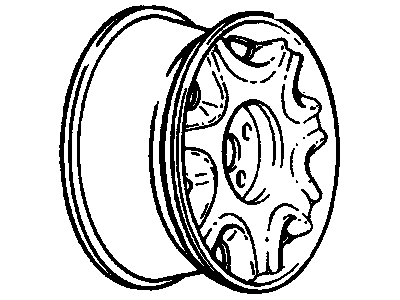 1995 Cadillac Seville Spare Wheel - 3539340