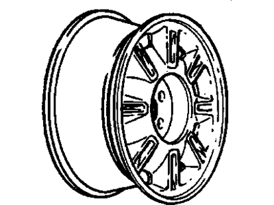 1995 Cadillac Seville Spare Wheel - 3539338