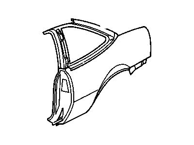 Chevy 22554558 Quarter Panel