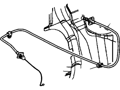 GM 15281171 Throttle Cable