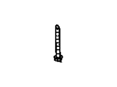 Chevy 11518871 BOLT,DRIVETRAIN & FRONT SUSPENSION FRAME(M14X2X128)(8.900)