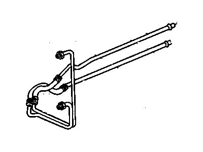 GMC 12472285 HOSE, ENGINE OIL COOLER INLET (K1,2,309 W/5.0H,KC4)(INCLUDE ITEMS #15,16)(ALSO ORDER ITEM 19)