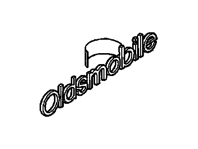 Oldsmobile 25625857 Nameplate