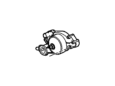 Pontiac 12681185 PUMP KIT,WATER(INCLUDES 310)(W/P TOGETHER WITH INLET 12600172 TOGETHER WITH 2 OF BOLTS 11516480)