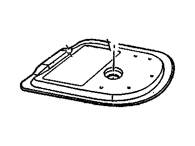 Pontiac 25678510 Spare Cover