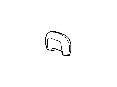 Buick 89045380 Headrest Cover