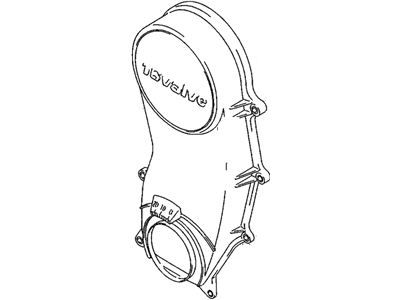 Chevy 91173865 Timing Cover