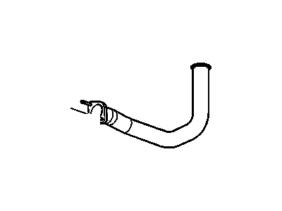 GMC S15 Jimmy Exhaust Pipe - 15677742