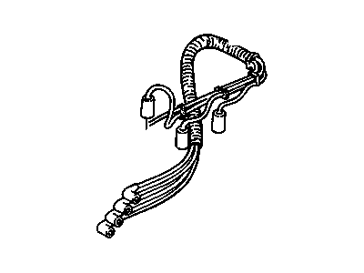 Chevy Celebrity Spark Plug Wires - 12072142