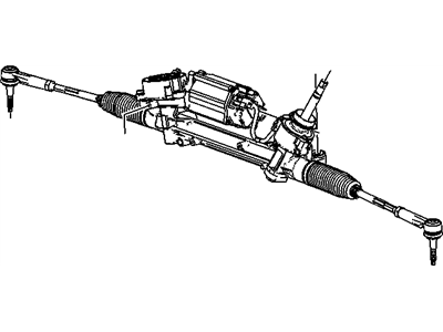 Chevy 84197554 GEAR,ELECTRIC DUAL PINION RACK & PINION STEERING(INCLUDES 1-9,12-16)