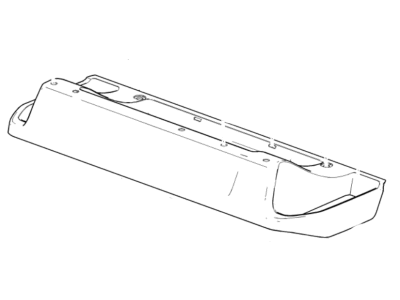 Chevy 23332918 COMPARTMENT,REAR COMPARTMENT FLOOR STOWAGE TRIM(INCLUDES 5)(BLACK)