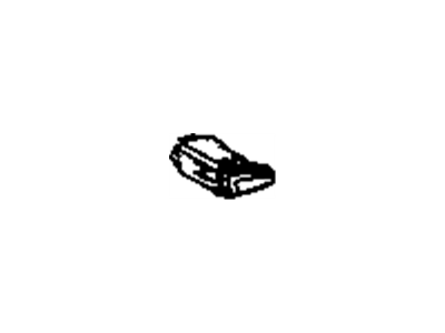 Buick 23159833 SWITCH,HAZARD WARNING(BLACK)(CAPACITIVE, NON-MECHANICAL SWITCH)