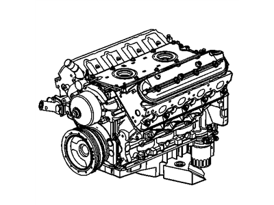 Cadillac 89017653 Engine