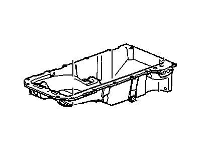 Chevy 12664619 Oil Pan