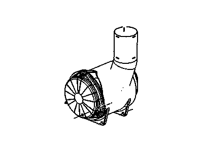 GM 15772050 Cleaner, Air Intake