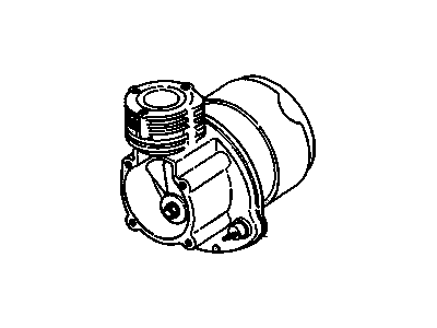 Cadillac Air Suspension Compressor - 22062531