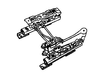 GM 16726735 Adjuster, Driver Side