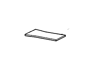 Chevy 10245228 Console Body Mat