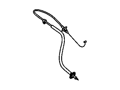 Chevy 15251906 Throttle Cable