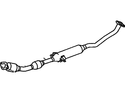 Pontiac 88973519 CONVERTER,3WAY CATALYTIC(W/EXHAUST MANIFOLD PIPE)(3.609)(INCLUDES RESONATOR)