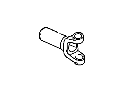 GM 15634884 Yoke, Universal Joint And Power Divider