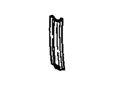 GM 20604830 Reveal Molding, Passenger Side