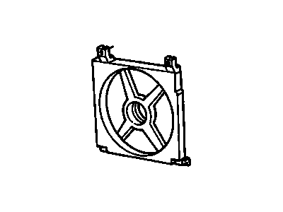 Chevy Beretta Cooling Fan Bracket - 22092553