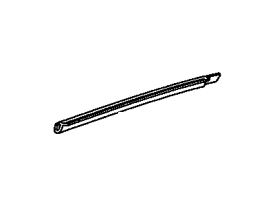 Chevy Corsica Weather Strip - 10074012