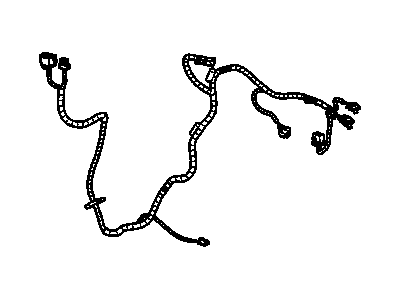 Chevy 15235109 HARNESS,REAR DOOR DOOR WIRING(INCLUDES 34)(2.480)
