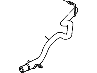 GMC S15 Jimmy Exhaust Pipe - 14058909