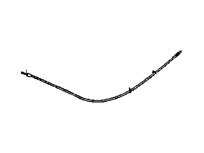 Pontiac Hood Cable - 1716424