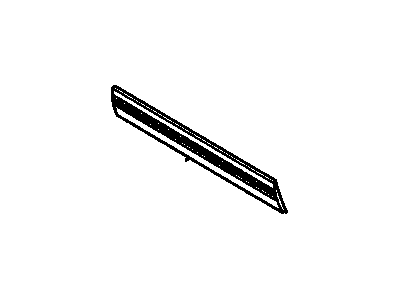 1988 Pontiac Grand Am Door Moldings - 12392487