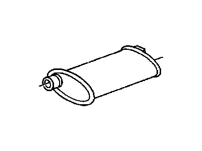 GMC Muffler - 12546145