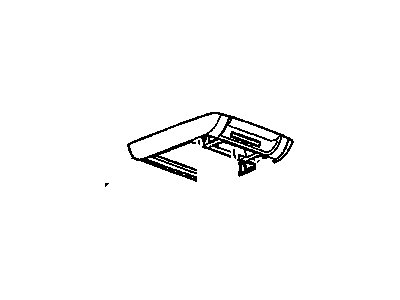 GM 22780422 Console, Roof Console