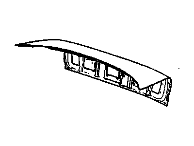 Cadillac 90493669 Trunk Lid