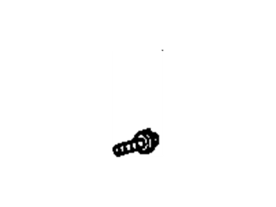 Oldsmobile 10067660 BOLT, HEX FLANGED HEAD (M8X1.25X45) 9.8 SST