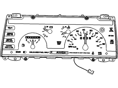 Chevy Lumina APV Instrument Cluster - 16197031