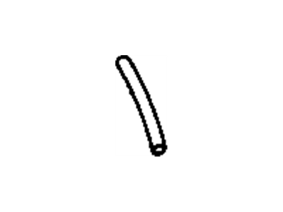 Buick 9438257 HOSE, VAPOR (1/4)(*02)