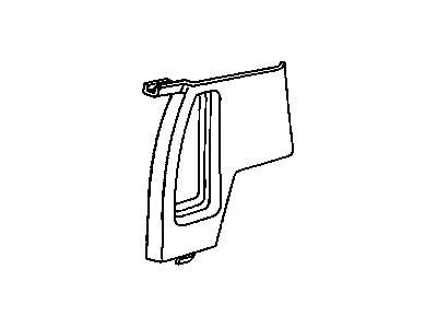 Buick 10076995 Upper Quarter Trim