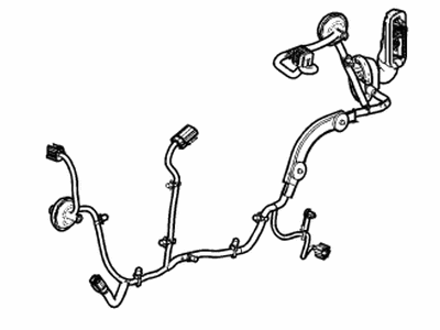 Cadillac 84305350 HARNESS,REAR SIDE DOOR DOOR WIRING
