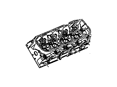 GM 12581476 Cylinder Head