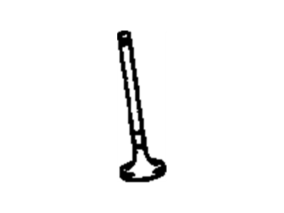 Pontiac 19185297 Exhaust Valve