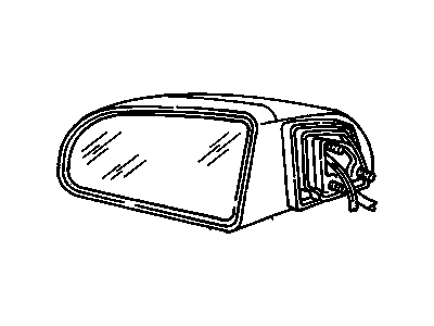 1993 Buick Riviera Side View Mirrors - 20726245