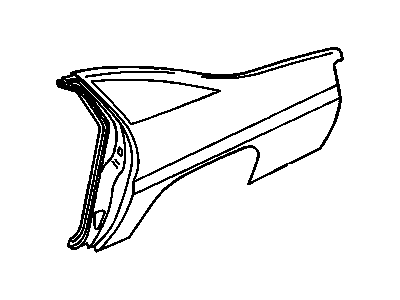Chevy 10251268 Quarter Panel