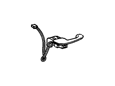 Cadillac Eldorado Door Handle - 16602806