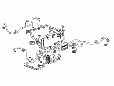 Cadillac 84117410 HARNESS,ENGINE WIRING